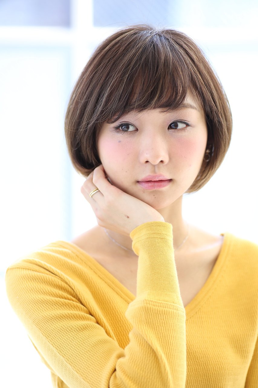 ゆるふわから大人っぽまで ボブパーマ の色々 カール強さ 前髪別にスタイル特集 ホットペッパービューティーマガジン