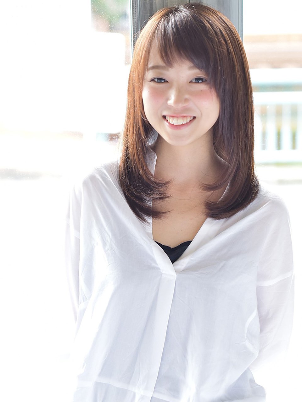 しっとりまとまるストレートカールスタイル【nanana parena】☆