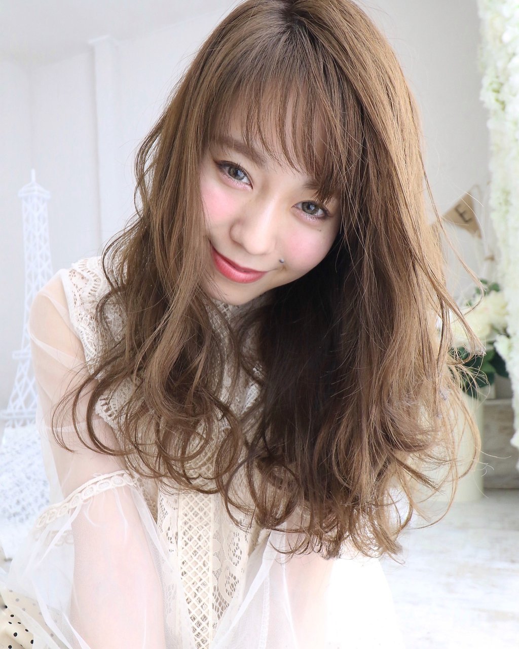 ENLIED☆大人かわいいグレージュカール