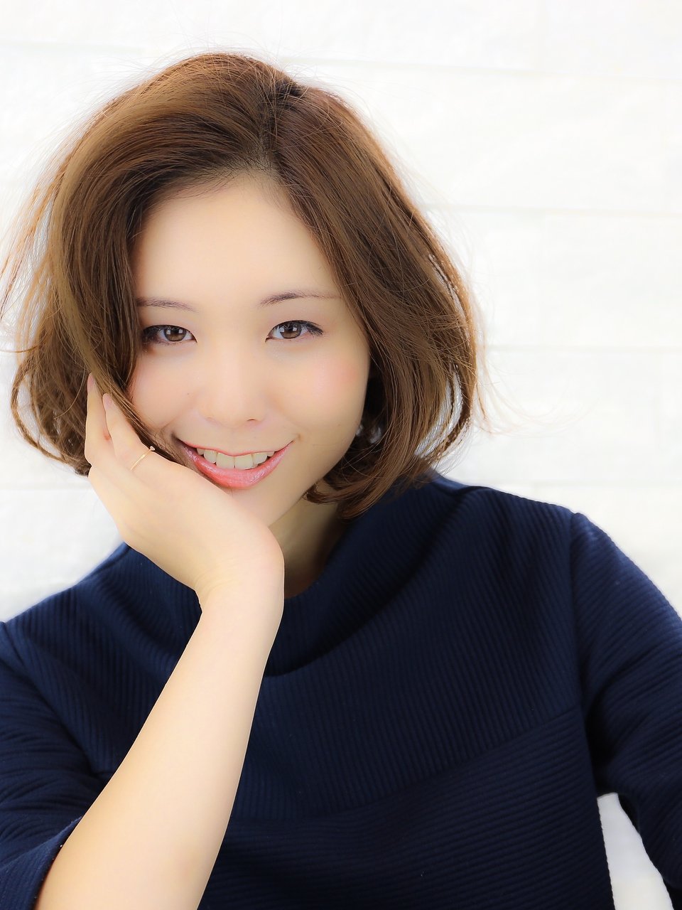 30代40代大人ボブ×うるツヤ愛されブラウン