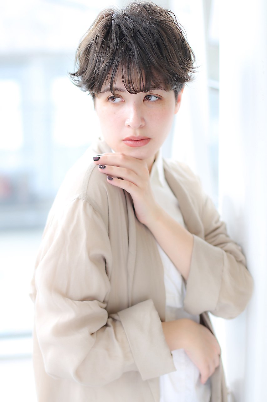 【アトレーヴ表参道】くせ毛風マッシュショート　江藤公次