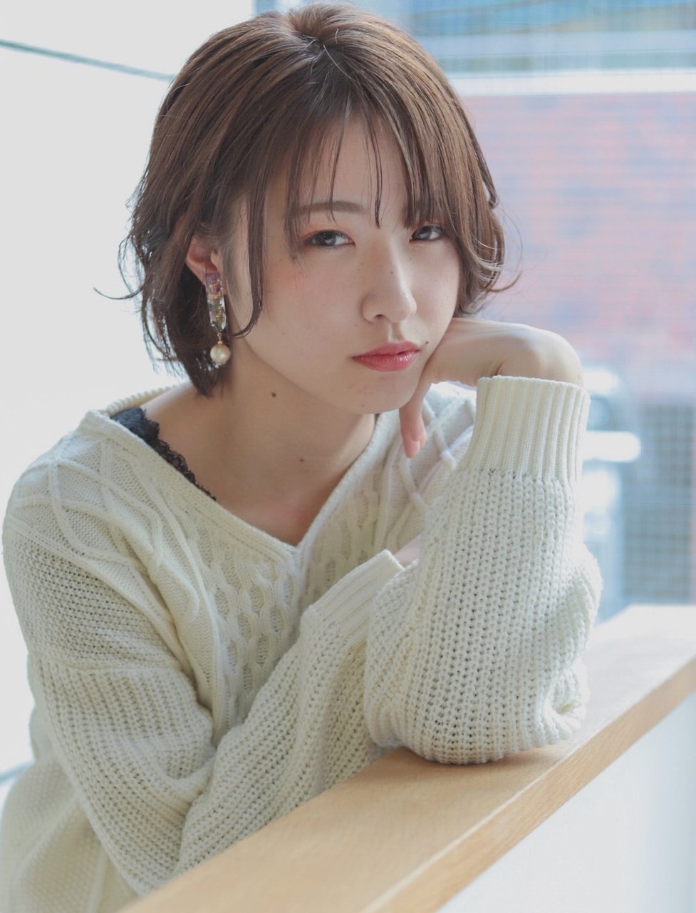 ふんわりフェミニン　大人ショートボブ