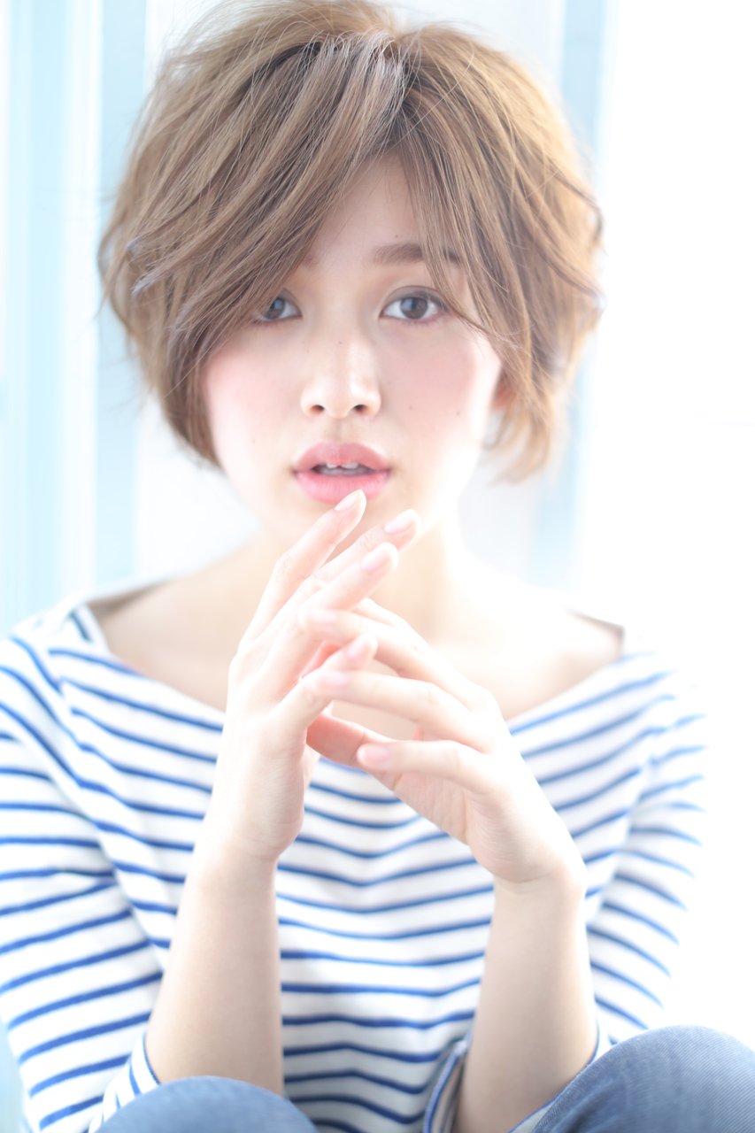 ☆Zina☆グレージュふんわりショート♪