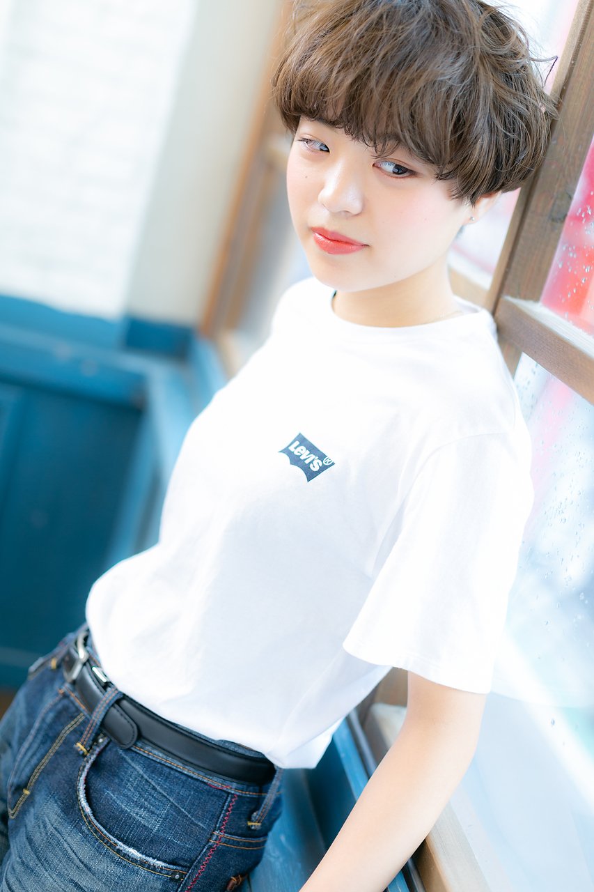 magiyhair 【nico】ショートマッシュ グレージュ