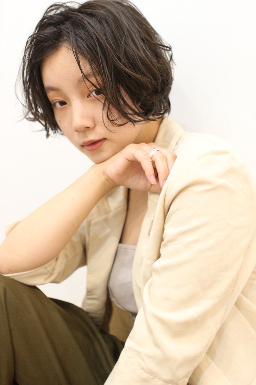 ゆるふわ大人ショートボブ