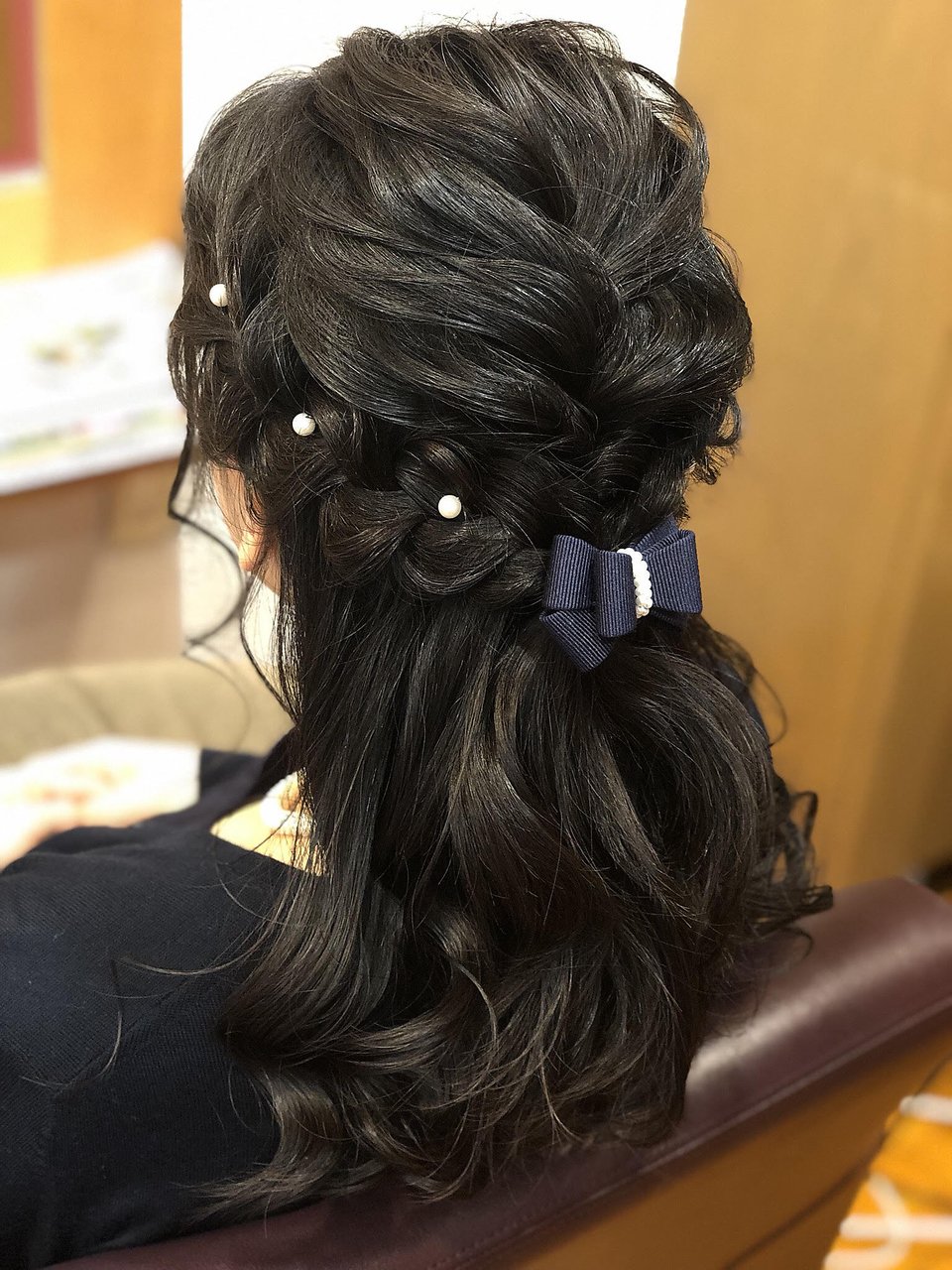 〔石橋　沙也佳〕大人の編みハーフアップ