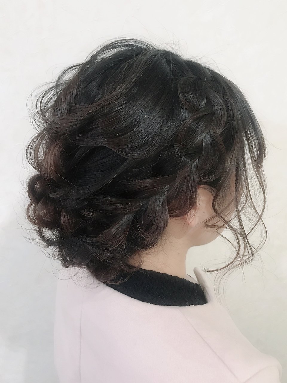 甘め♪あみこみアップ