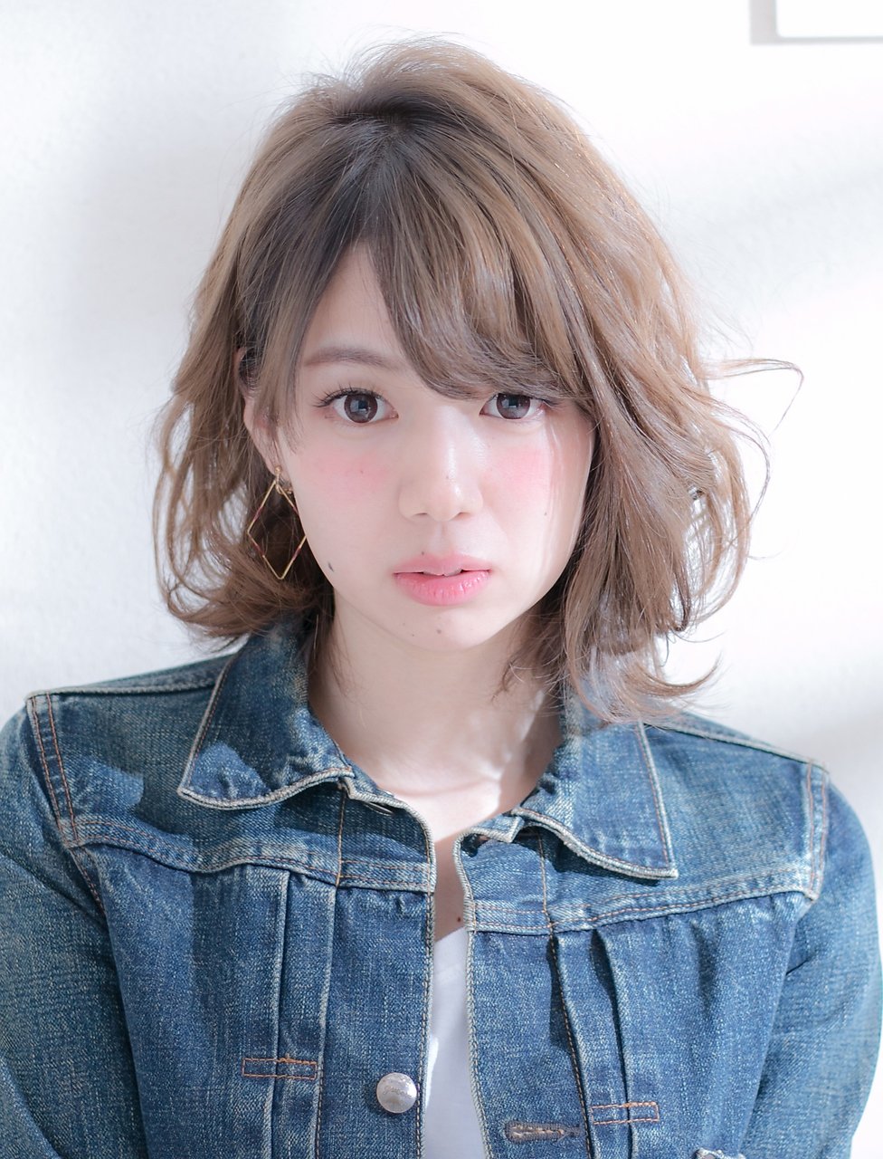 女性らしい柔らかさが充満☆コットンボブ　担当ショウタ