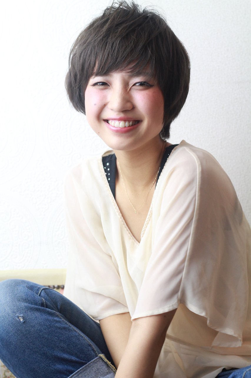 女子中学生におすすめのショートヘアカタログ集 かわいいヘアアレンジもご紹介します ホットペッパービューティーマガジン