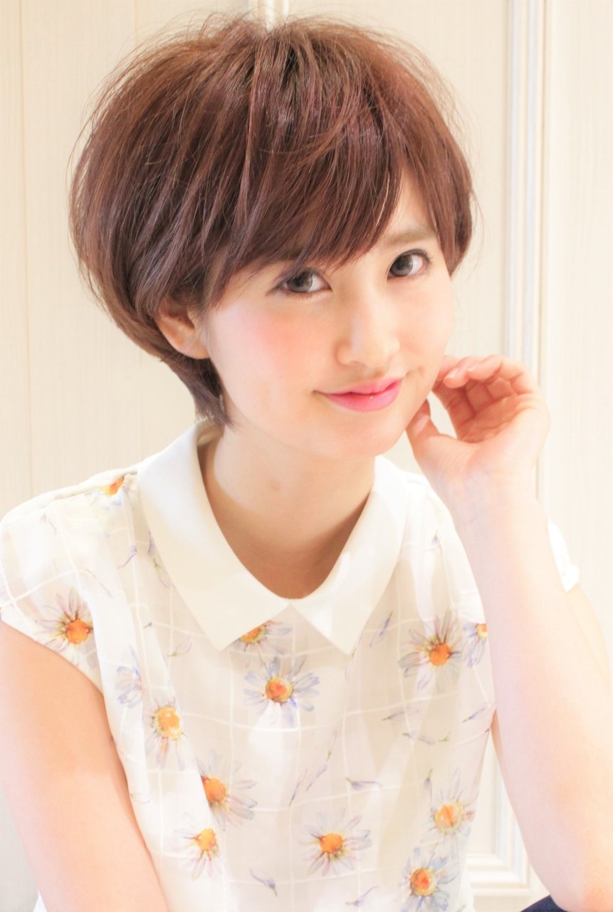 【３０代・４０代・５０代】大人女性に人気ひし形耳かけショート