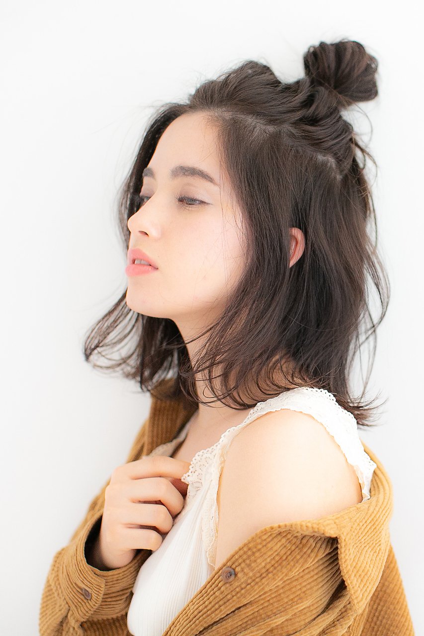 【ASTIER】和田江美香 2019 S/S  ラフ外ハネ●ボブ●グレージュ