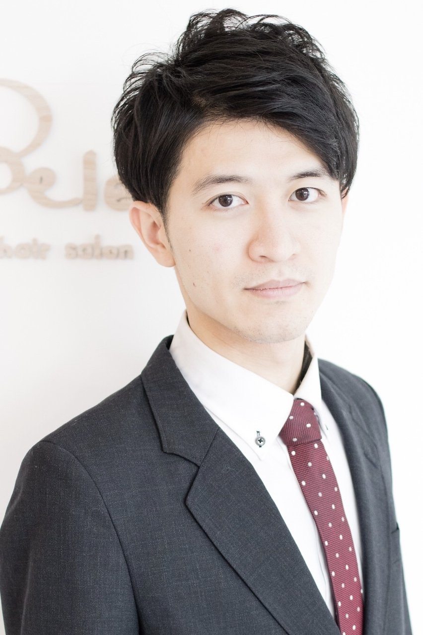 アップバングで圧倒的な清潔感！ビジネス[Belead恵比寿]飯島 龍