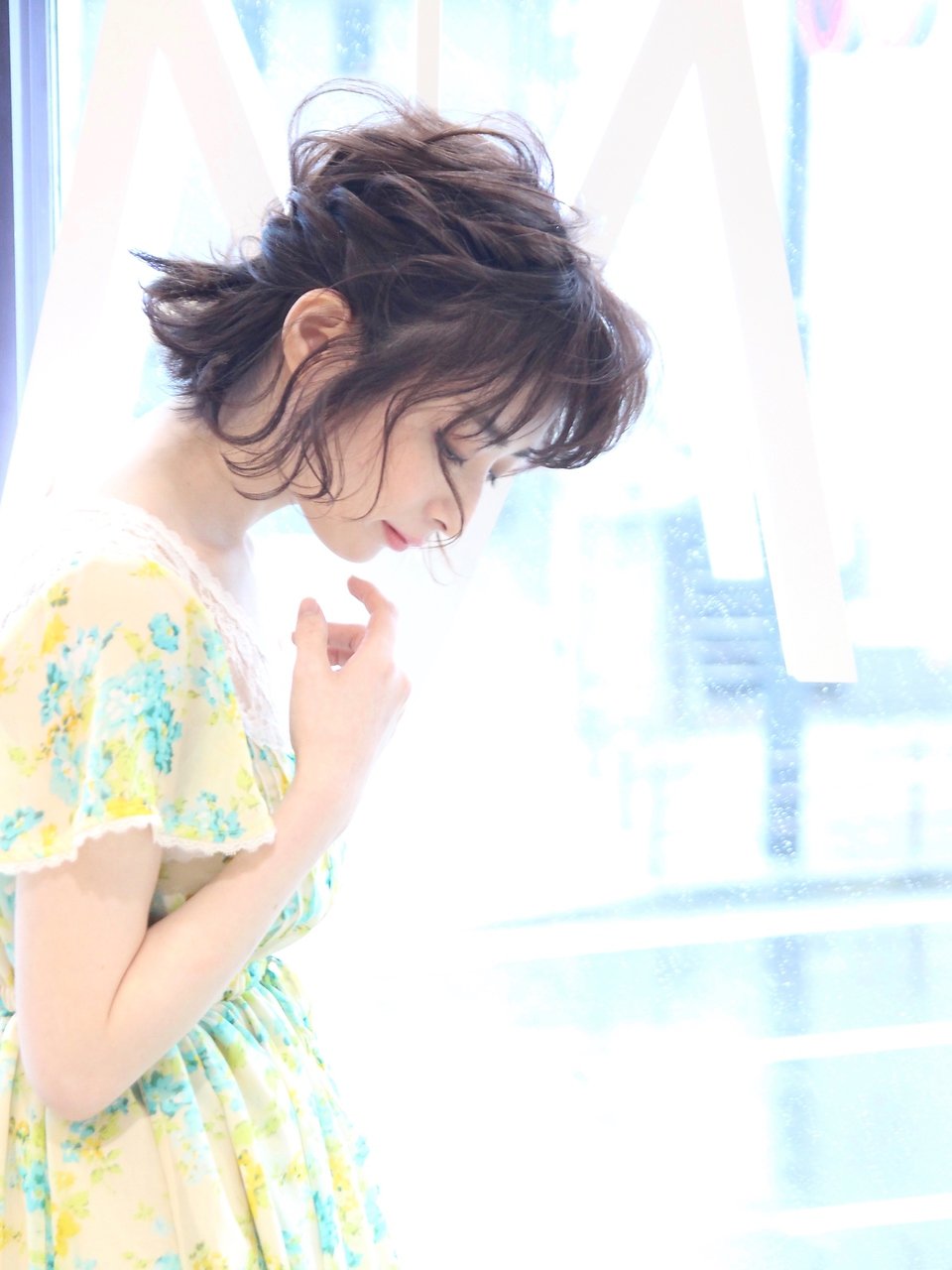 ■M.SLASHセンター南・21★■おくれ毛はらり...ショートアレンジ