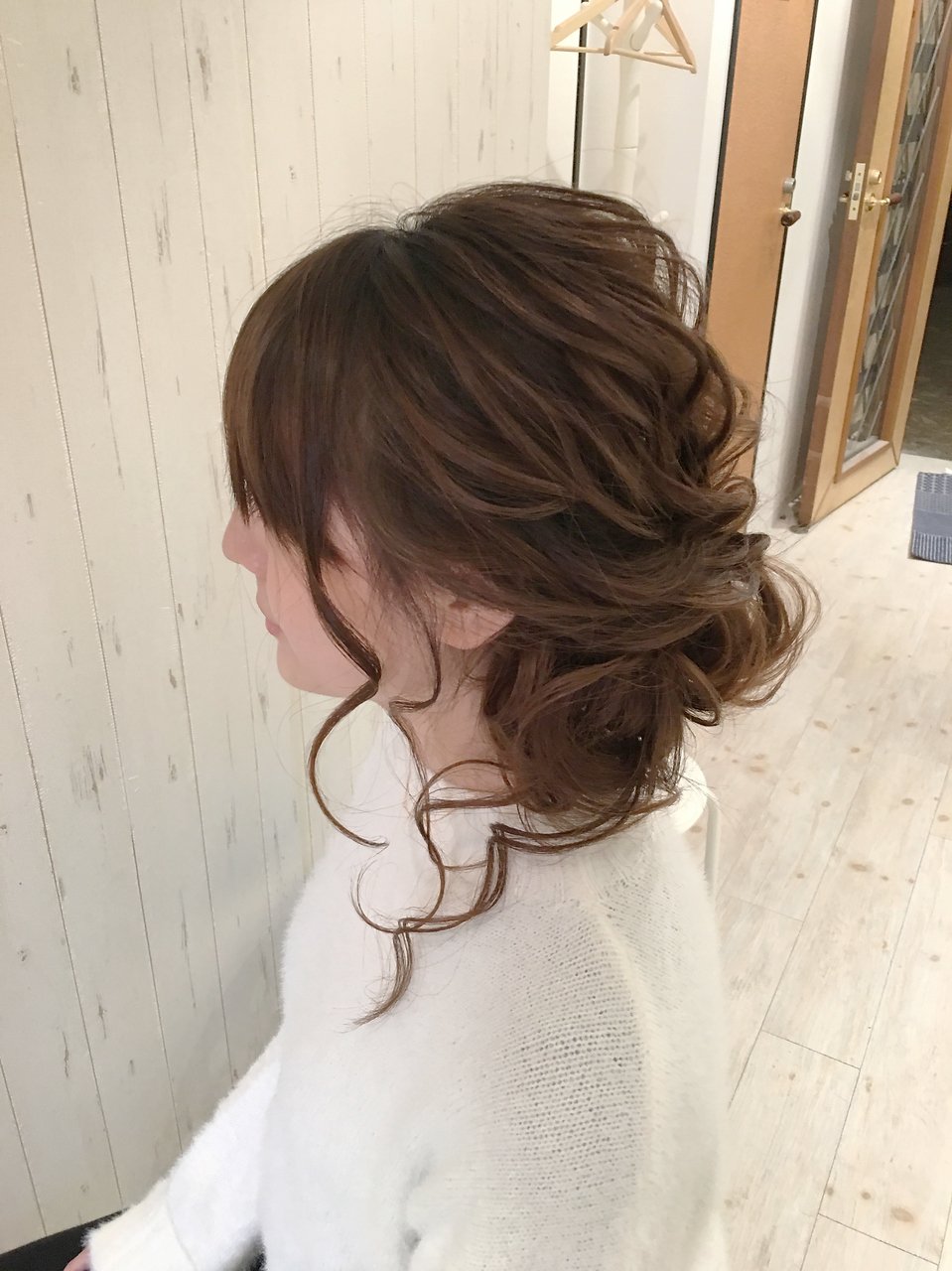 結婚式/2次会に！ルーズなサイドアップ