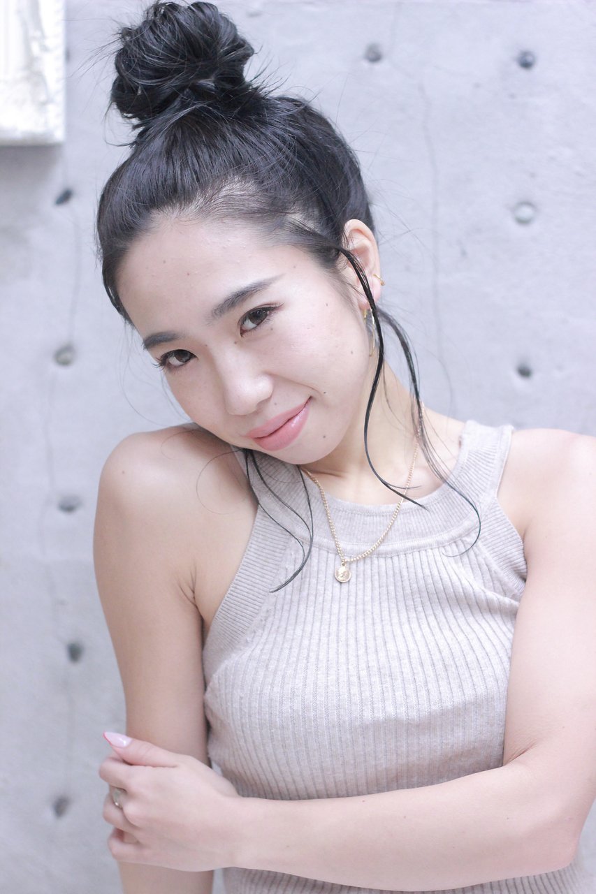 cache☆大人ヘアアレンジお団子スタイル★