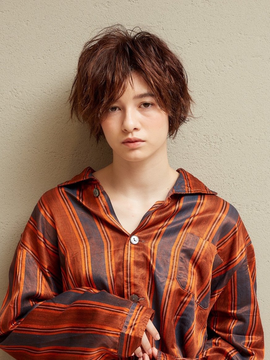 「MNHS」井上賢治 無造作 簡単スタイリング ショートボブ