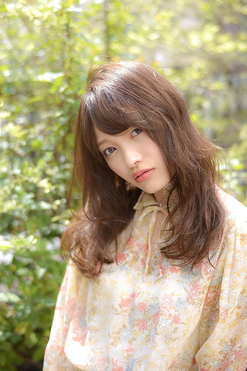 【arts lita 町田】ピンクベージュ☆セミロングウェーブ☆