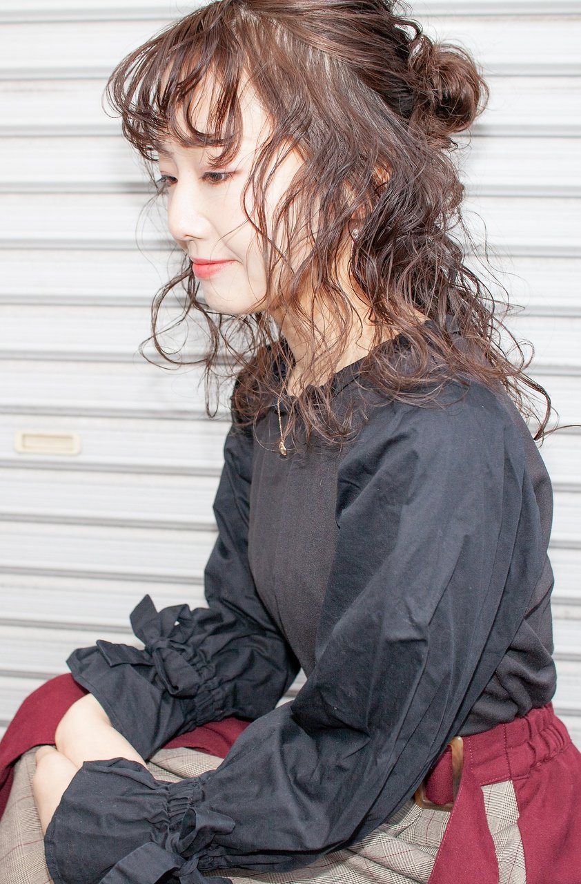早朝8:30からできます♪ルーズお団子アレンジ