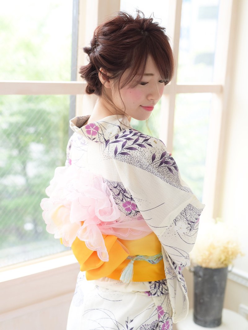 《Barretta/蒲田》☆浴衣着付け☆花火大会☆フィッシュボーン☆