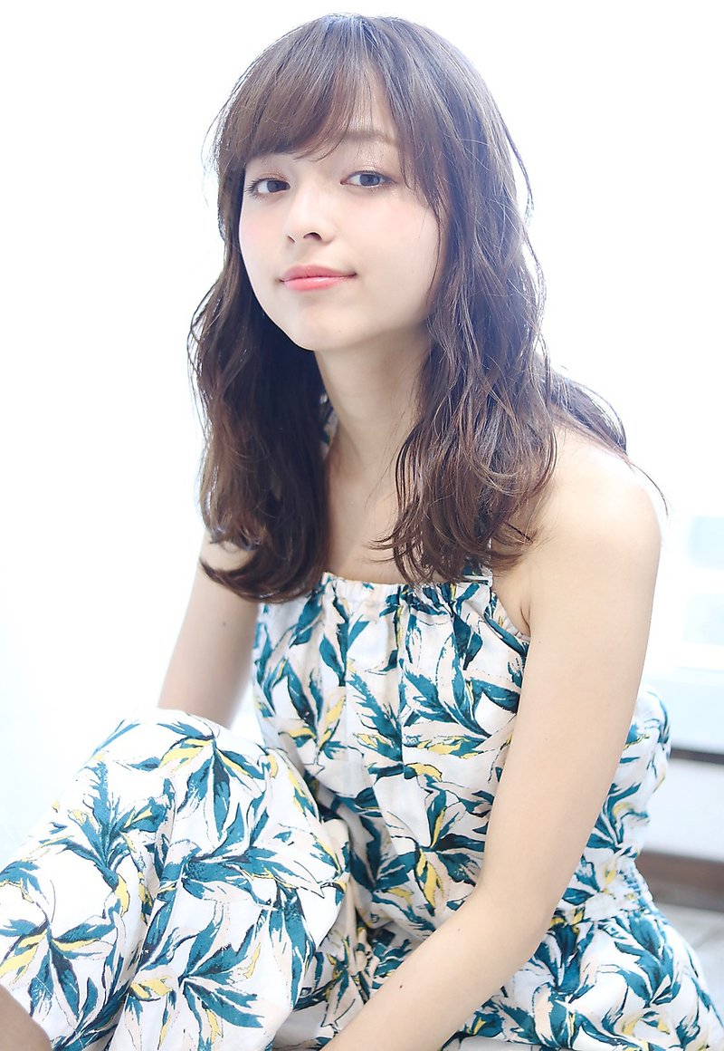 ☆Arlel 池袋☆斜めバング暗髪マーメイドアッシュハニーヘア