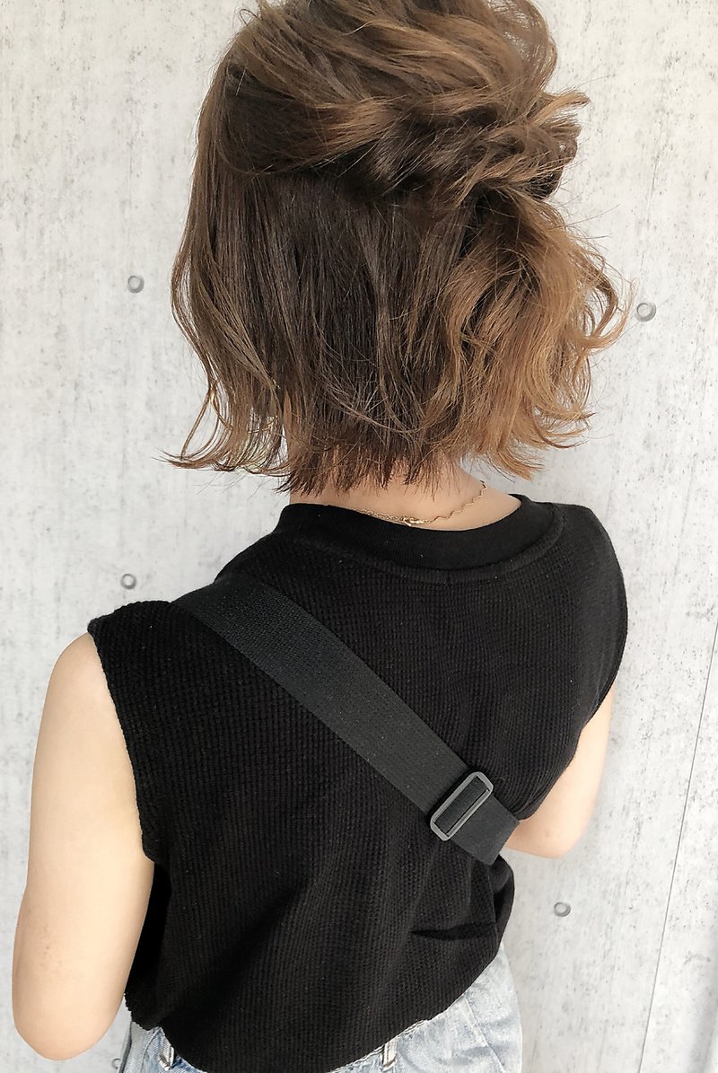 ショートボブさんに贈る簡単ヘアアレンジ 短くても結べるスタイルをたっぷり特集 ホットペッパービューティーマガジン