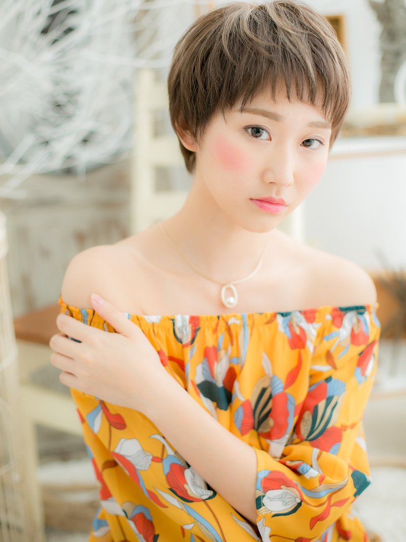 ショートヘアの似合う人って 顔型別おすすめ髪型 アレンジやファッションも ホットペッパービューティーマガジン