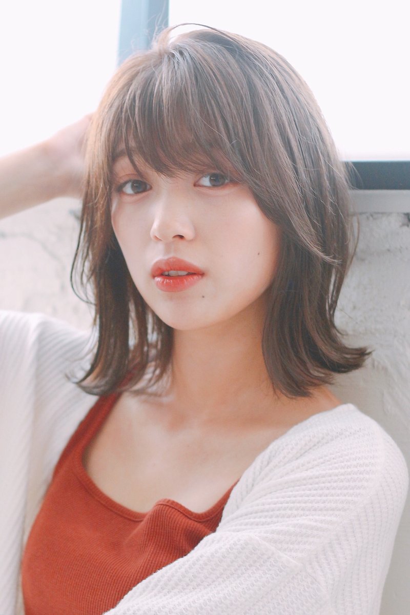 ヘルシーレイヤー大人かわいいくびれセミディ