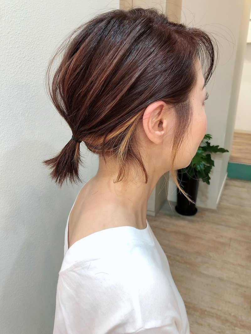 ストレートに似合う 巻かない簡単ヘアアレンジまとめ 真似したくなる垢抜けスタイル特集 ホットペッパービューティーマガジン