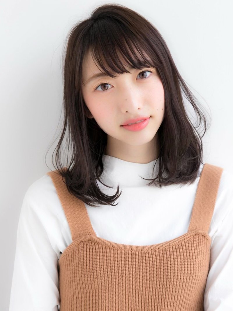 【佐藤健太郎】シースルーバンクダークブラウンニュアンスパーマ