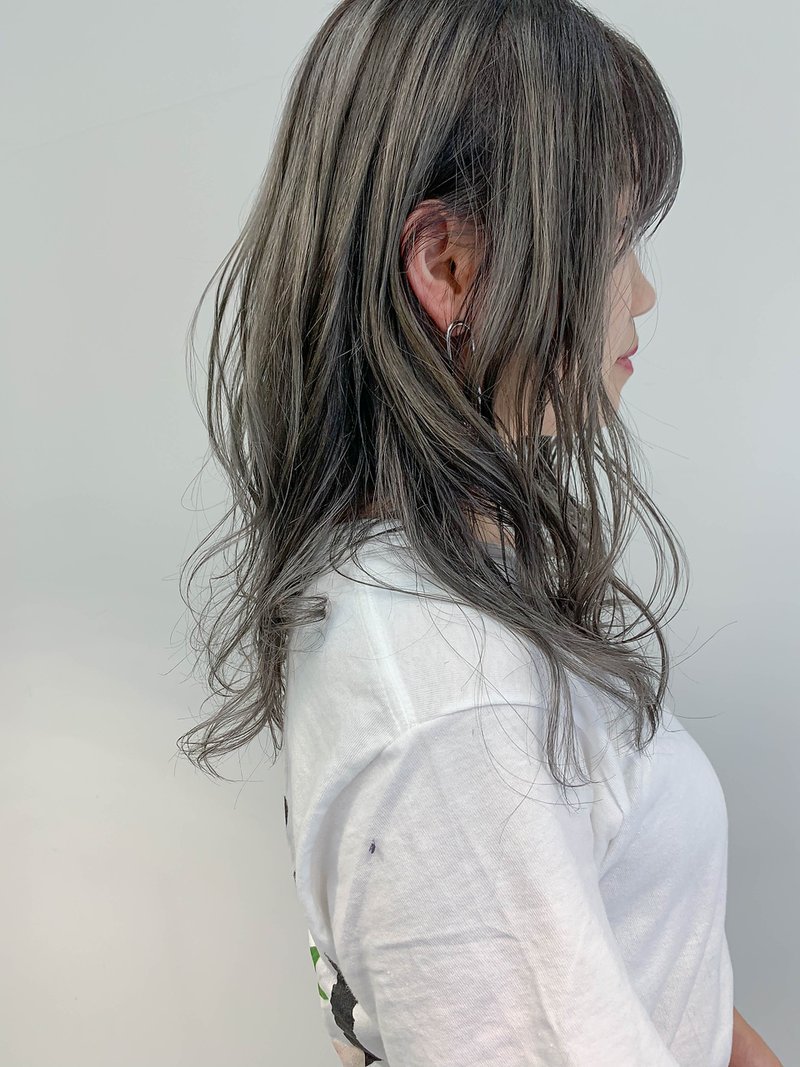long(グレー、シルバー、グラデーションカラー)