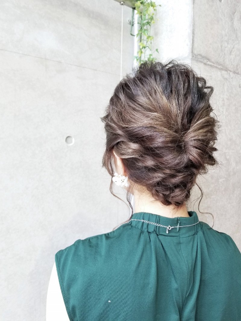 【ミディアムヘアセット】