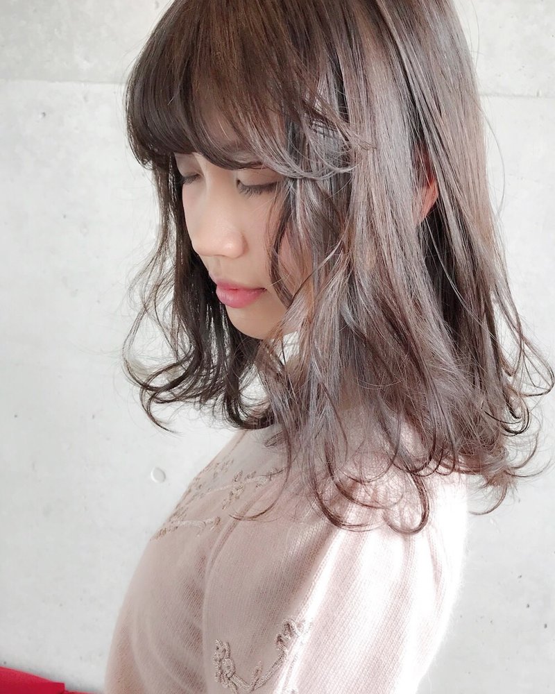 ラベンダーベージュ ELIN-Hair Design-岡村一平