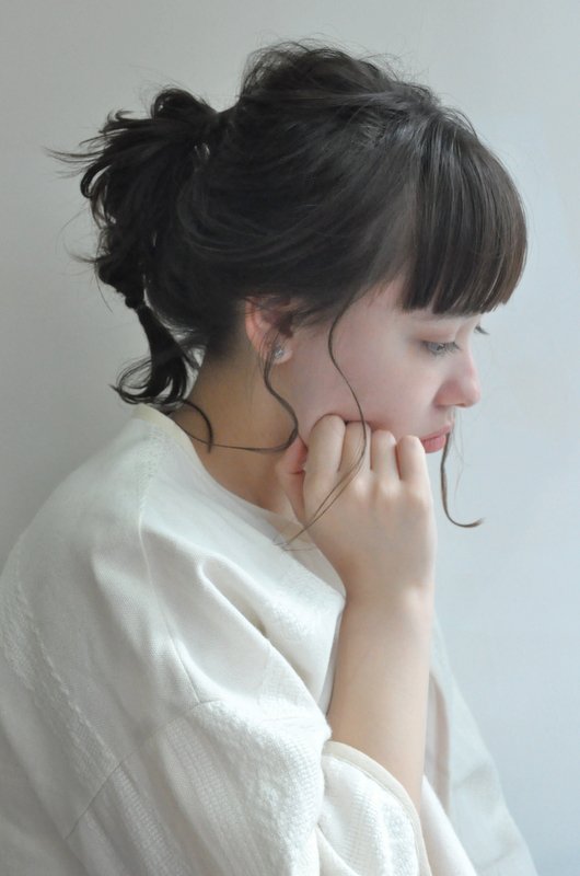 簡単ポニーアレンジ