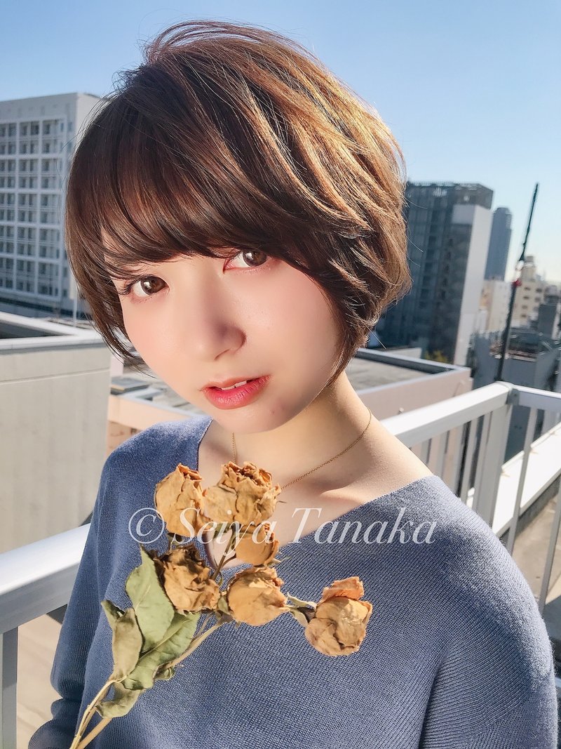21年 丸顔さんに似合う前髪カタログ ありorなし 魅力を引き出す形は ホットペッパービューティーマガジン