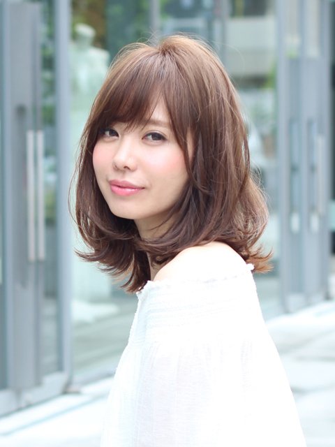 [NORA/久場秀行]無造作ひし形ミディ