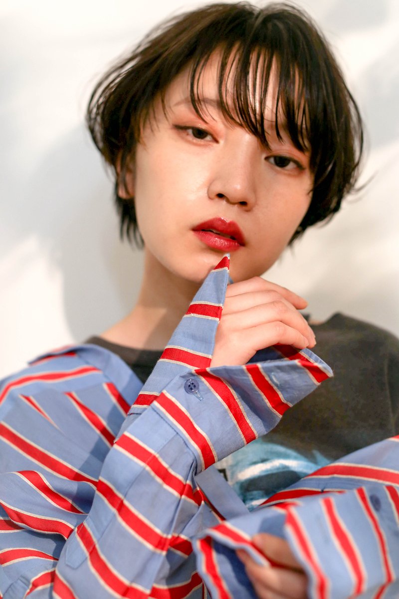 short(マッシュ、ショート、ウルフ、黒髪)