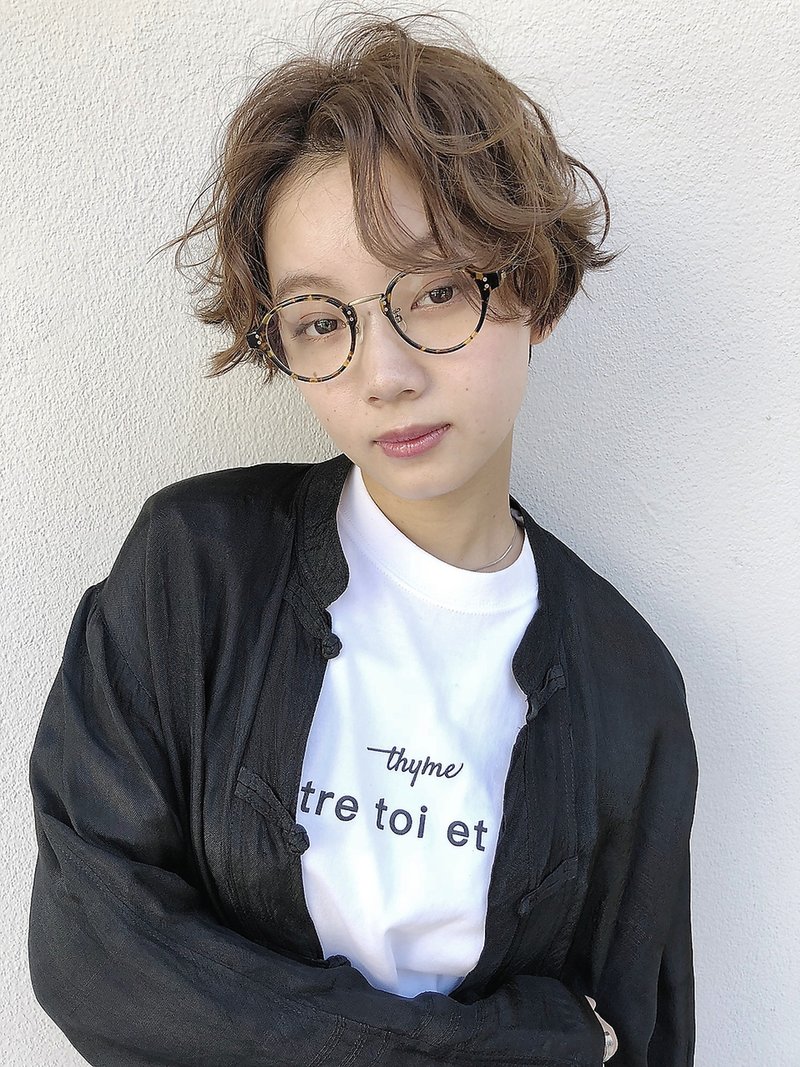 くせ毛風モードヘア　［LARRY BY BALLOON HAIR］