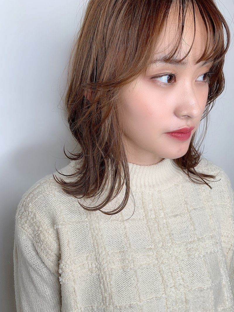 逆三角形顔さんは前髪ありorなし 一番似合う髪型を探せるスタイル集 ホットペッパービューティーマガジン