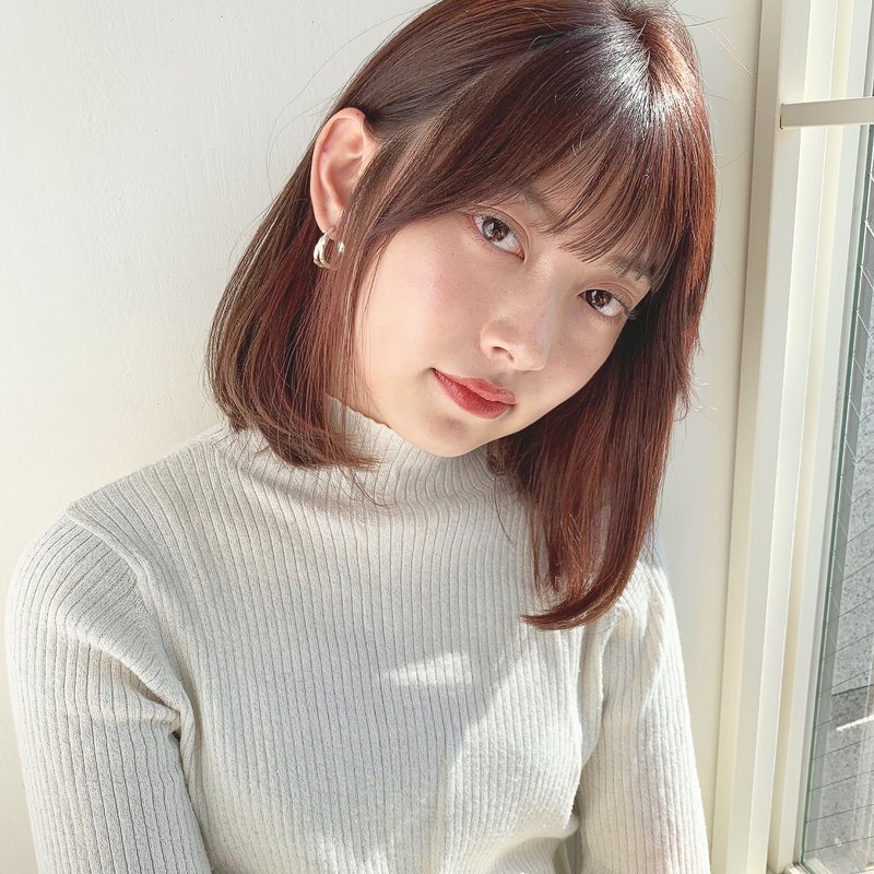 【GARDEN伊藤愛子】大人かわいいシンプルボブ