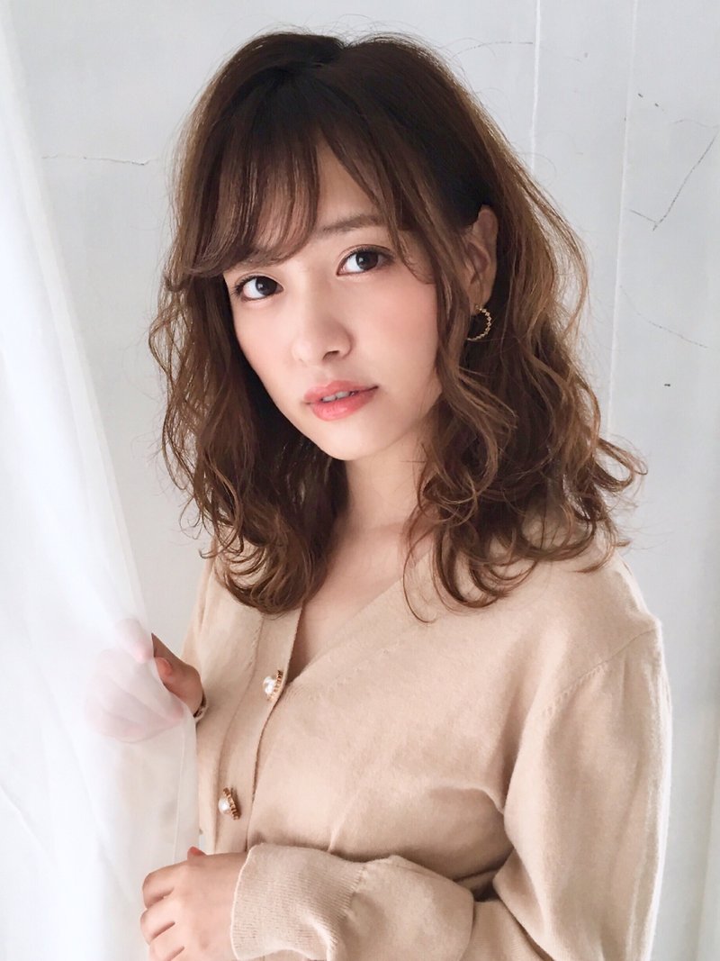 女っぽレディセミディ×シナモンベージュ