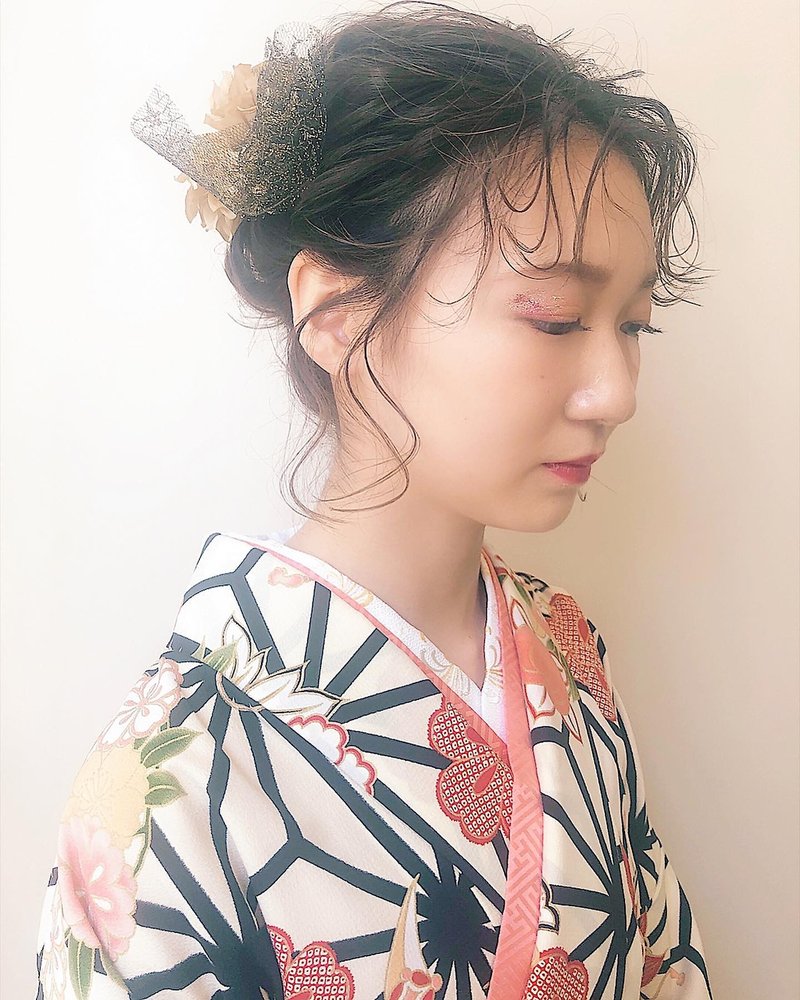 【Votan 松原 加奈】#kana_arrange成人式卒業式ヘアセットメイク
