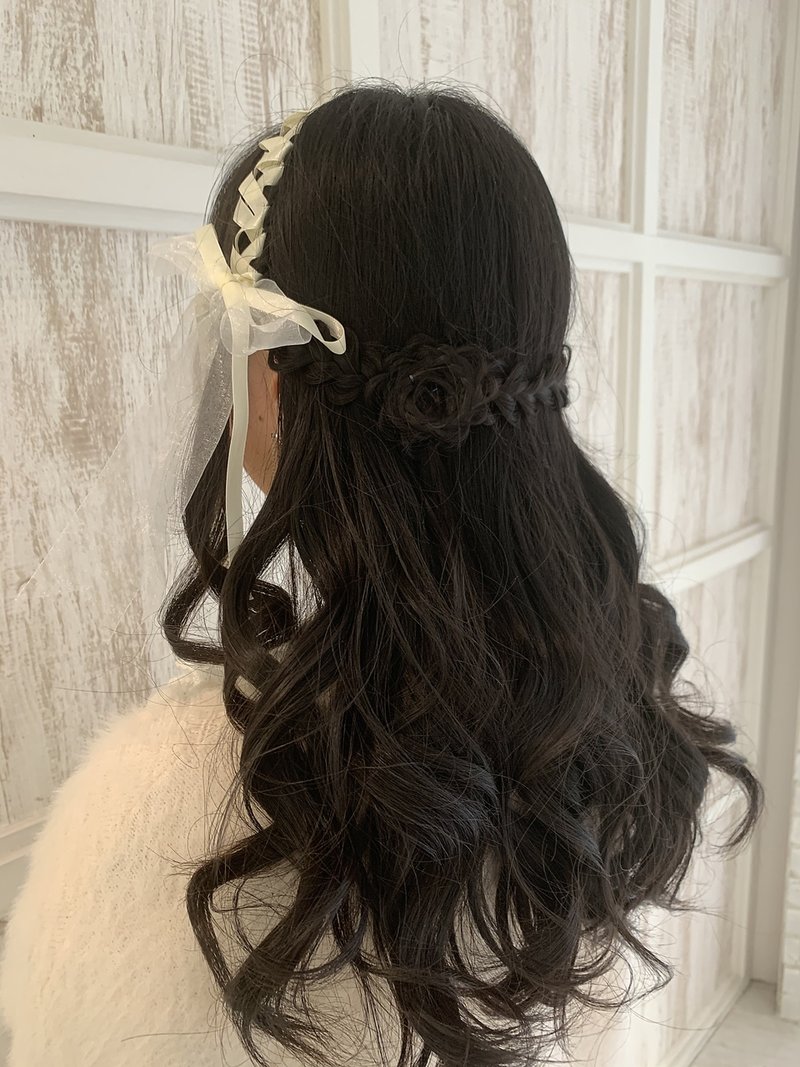 ☆レースアップお花アレンジ☆モリタ