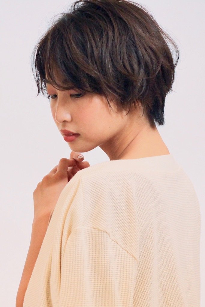 20代・30代にオススメ！柔らかニュアンスのショートボブ