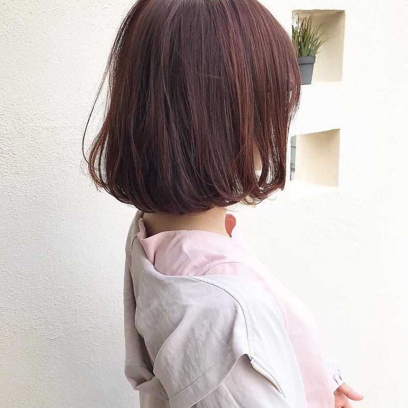 【BEER 山崎雄太朗】Before有 お客様hair×ピンクバイオレット