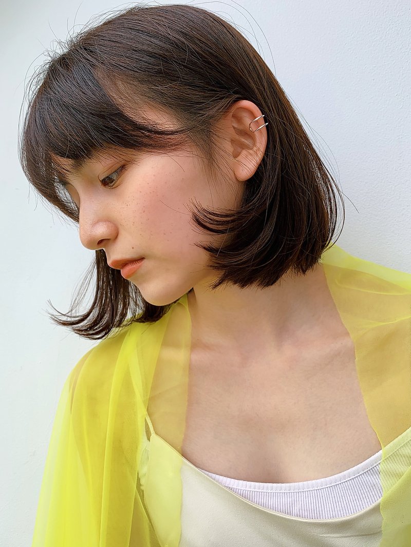 髪型 ボブ 揃える