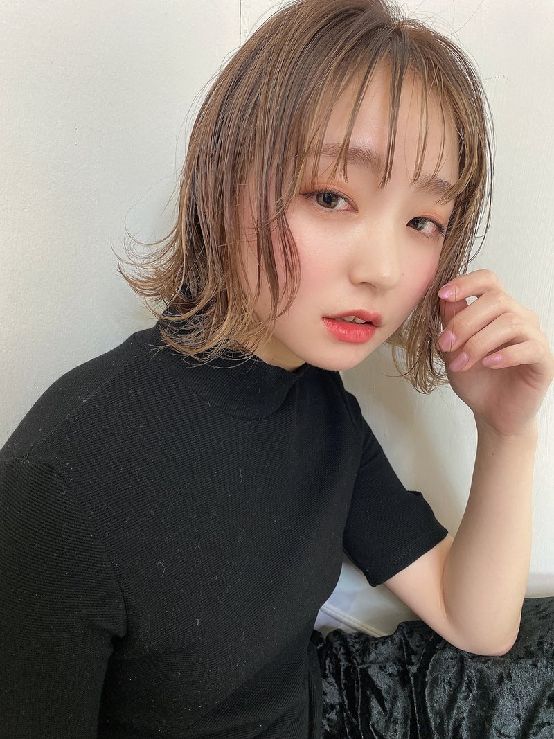 レイヤーボブで可愛くナチュラルに★raffine中村大輔