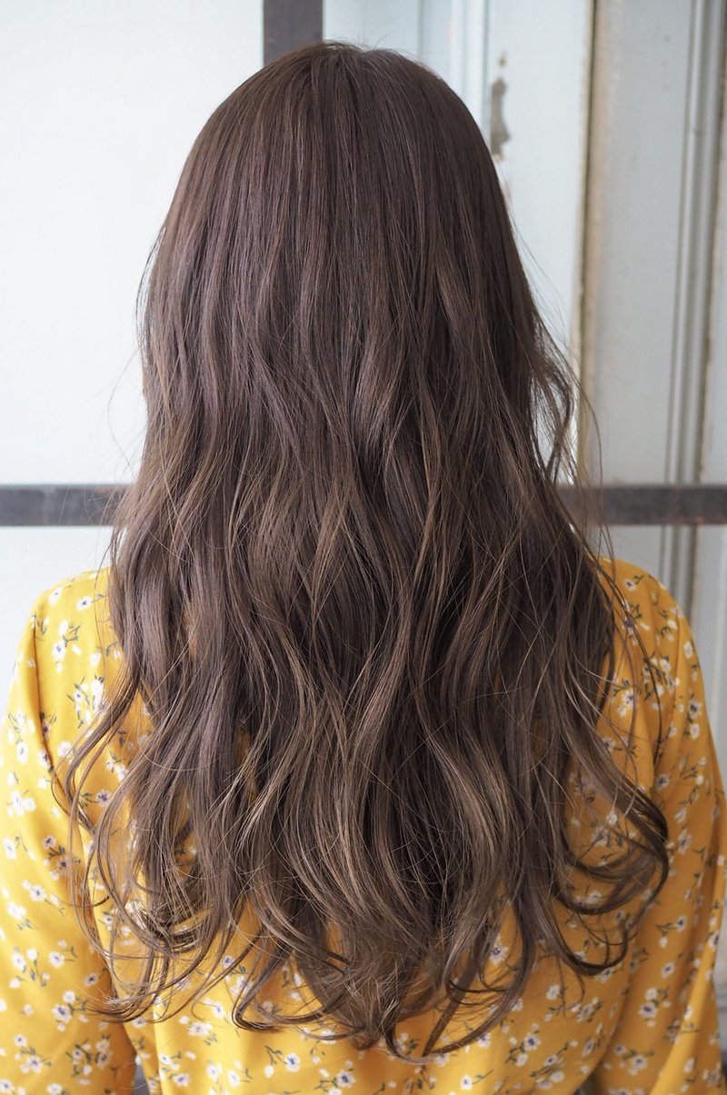 [RITA Hairs]シアーグレージュXラフ巻きmix☆お客様snap