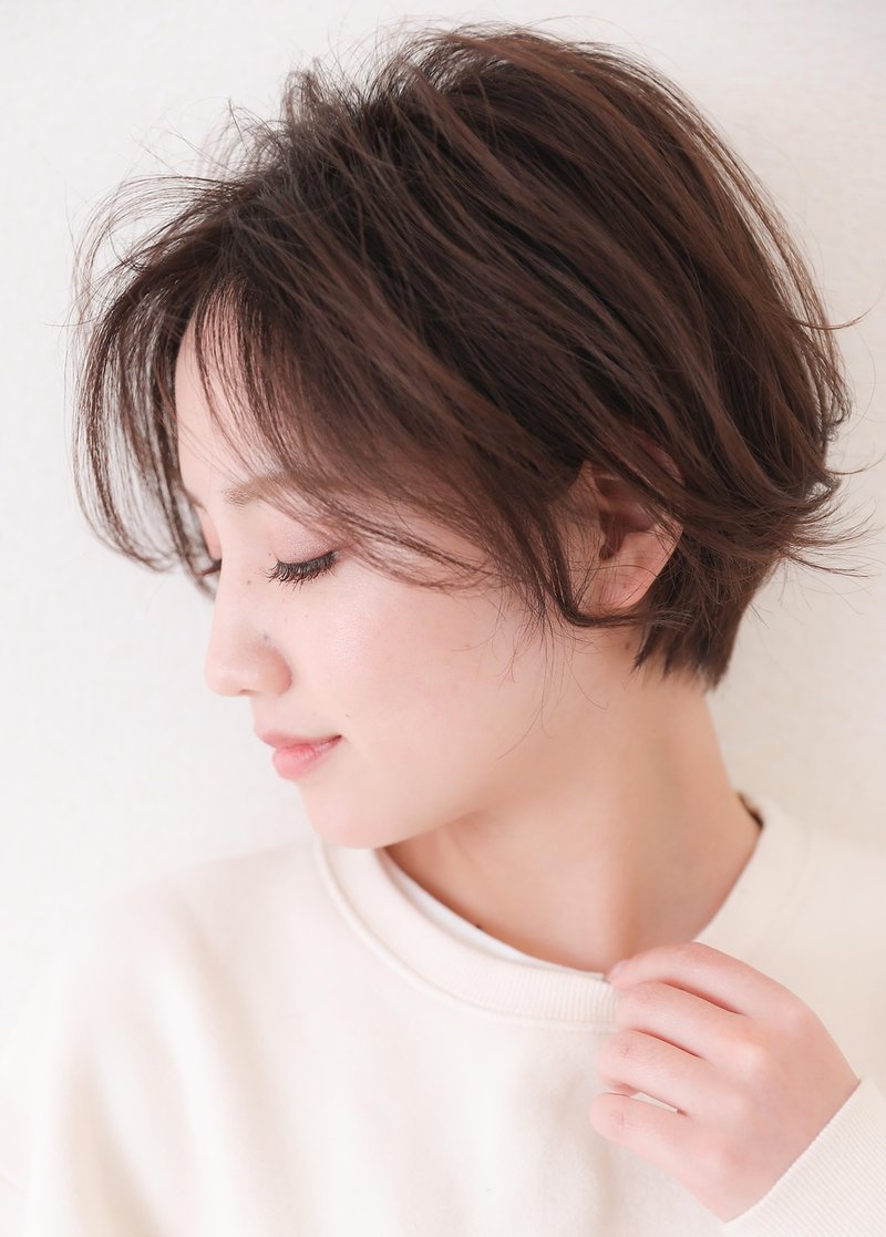 顔型の悩みは似合う髪型で解決 丸顔 エラ張り 面長 小顔見えヘアスタイル特集 ホットペッパービューティーマガジン