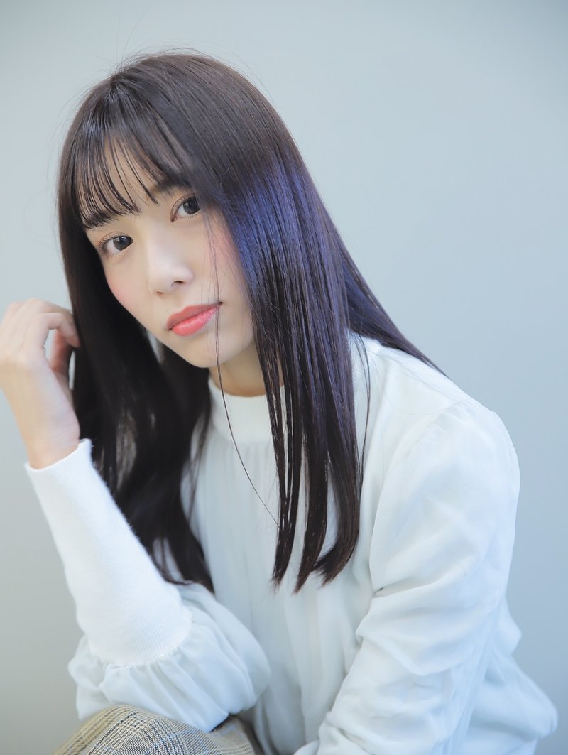 清楚系モテヘアのナンバーワン 黒髪ストレート をボブ ロングまで大特集 ホットペッパービューティーマガジン