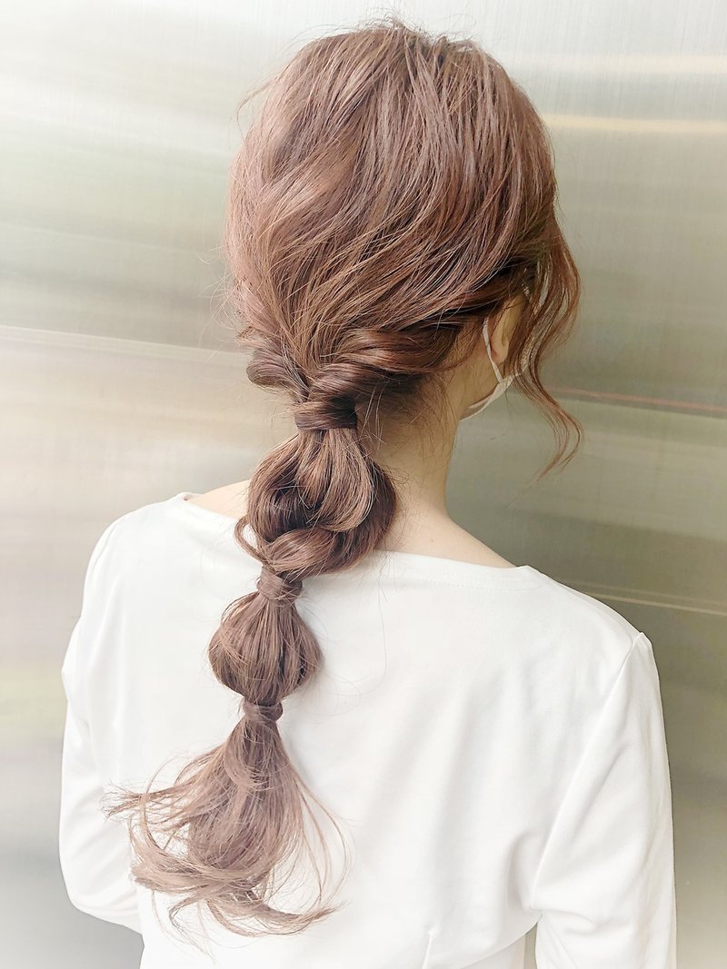 ルーズお洒落な玉ねぎヘアー☆